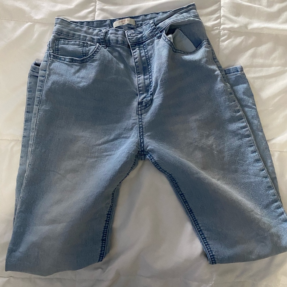 Forever 21 denim light washed